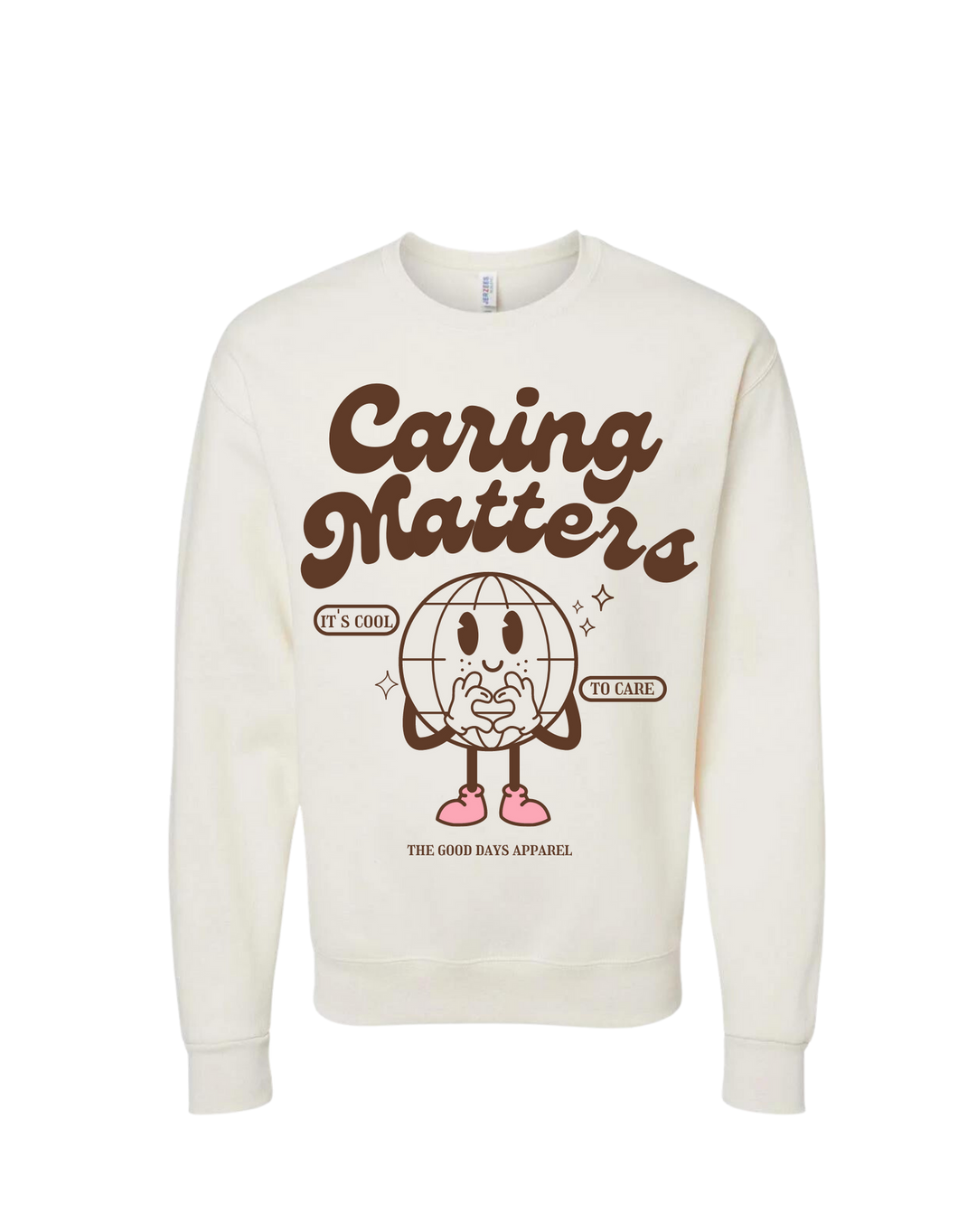 Caring Is Cool Crewneck