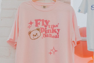Pinky Da Bear Adult T-shirt