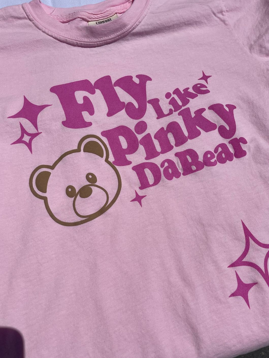 Pinky Da Bear Adult T-shirt
